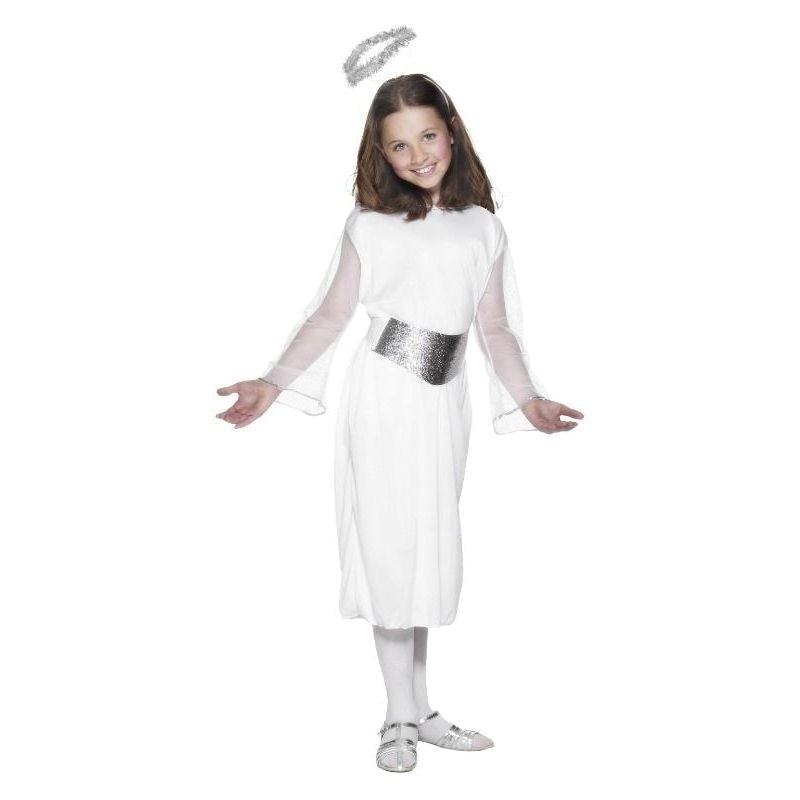 Costumes Australia Angel Costume Kids White Dress with Halo_2