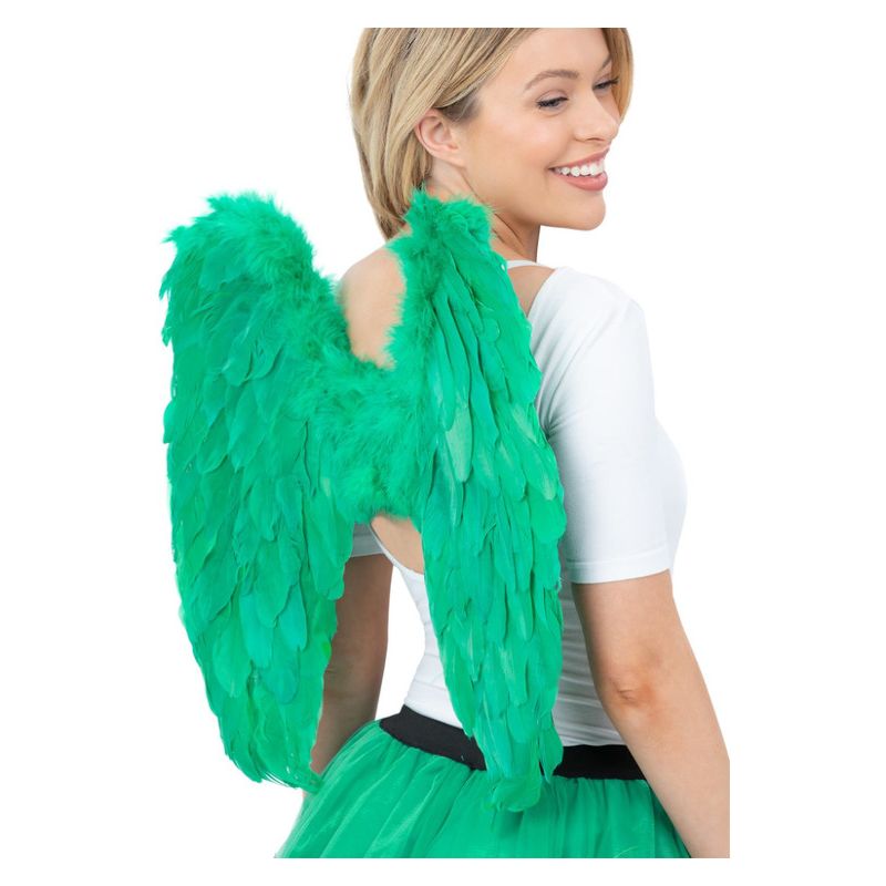 Costumes Australia Angel Wings Green Adult_1