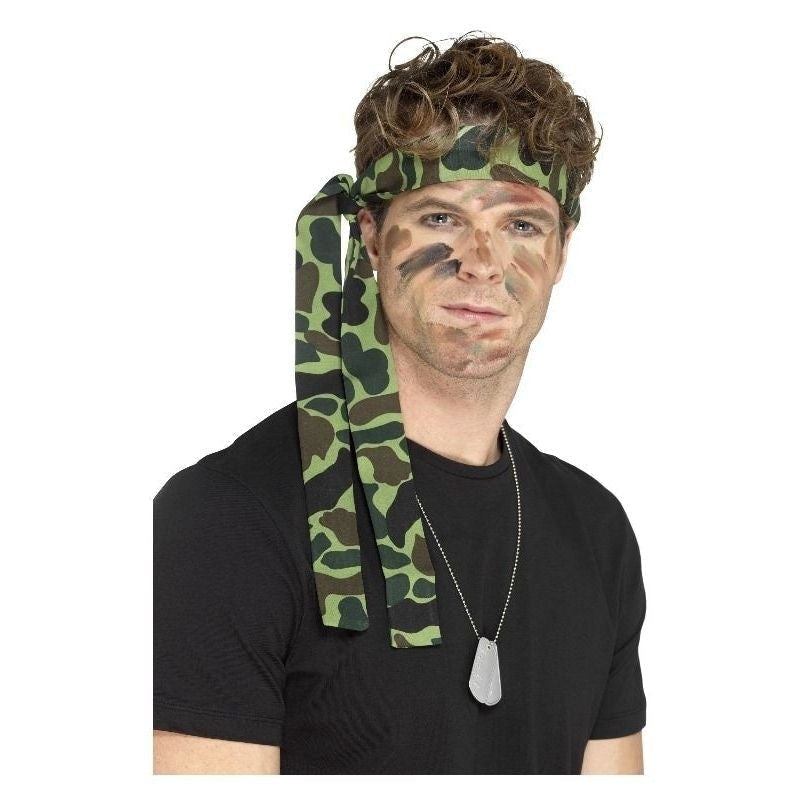 Costumes Australia Size Chart Army Headband Adult Camouflage 150cm