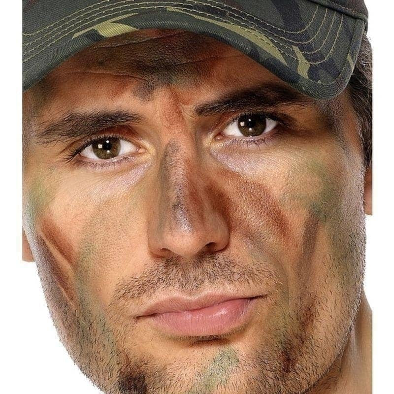 Costumes Australia Army Make Up Adult Camouflage_1