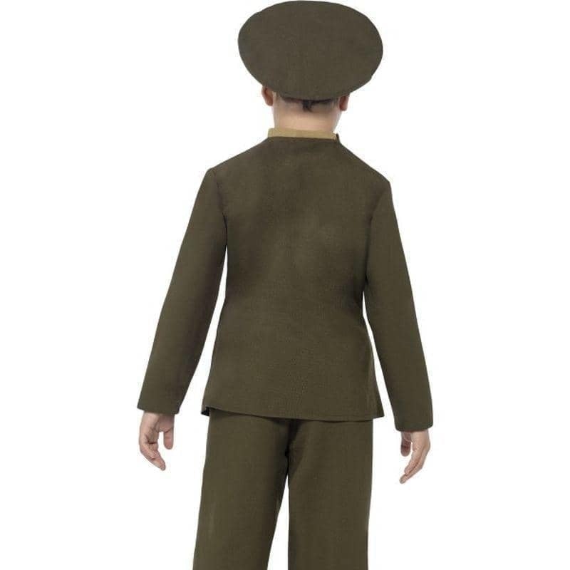 Costumes Australia Army Officer Costume Kids Green Uniform Authentic Green Military Dress_2