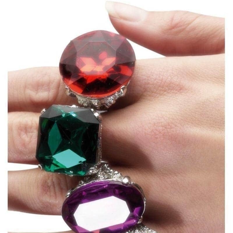 Costumes Australia Assorted Rings Adult_1