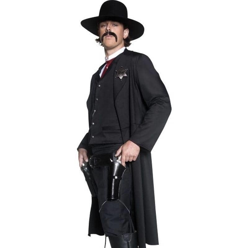 Costumes Australia Authentic Western Sheriff Deluxe Costume Adult Black_3