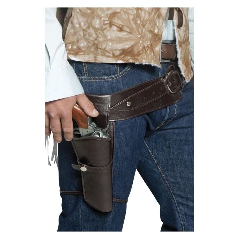 Costumes Australia Size Chart Authentic Western Wandering Gunman Belt And Holster Adult Brown