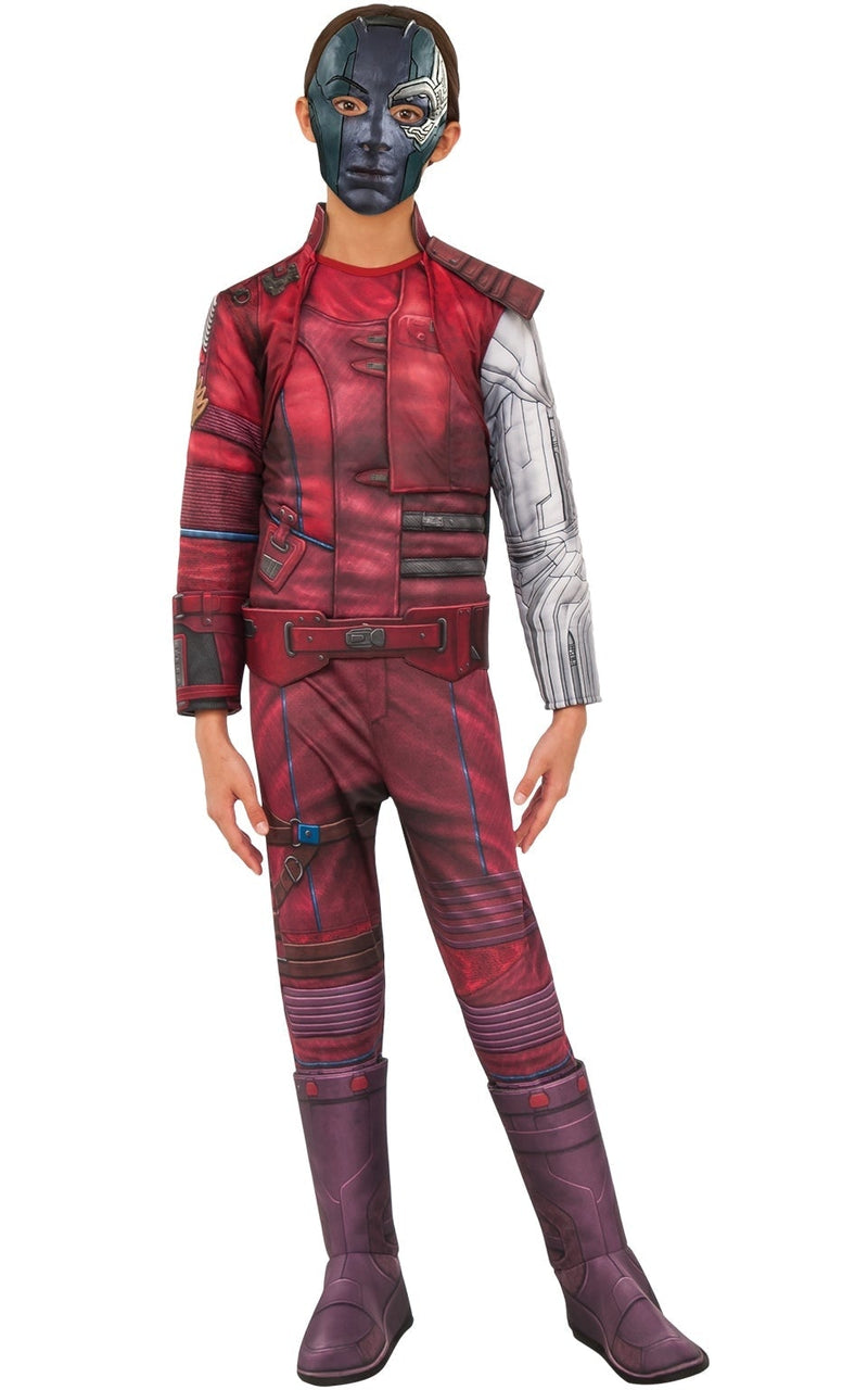 Costumes Australia Avengers 4 Nebula Deluxe Child Costume_1