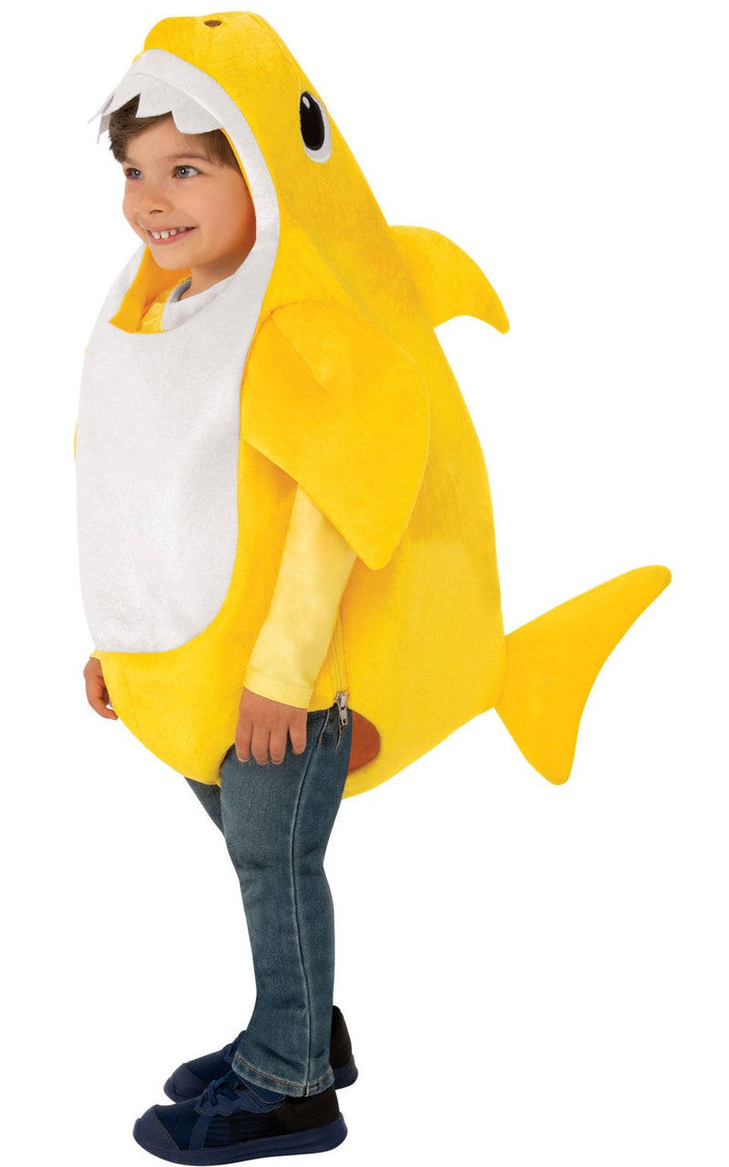 Costumes Australia Baby Shark Yellow Costume for Kids_2