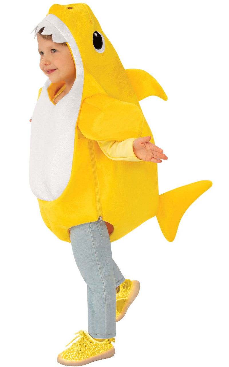 Costumes Australia Baby Shark Yellow Costume for Kids_1