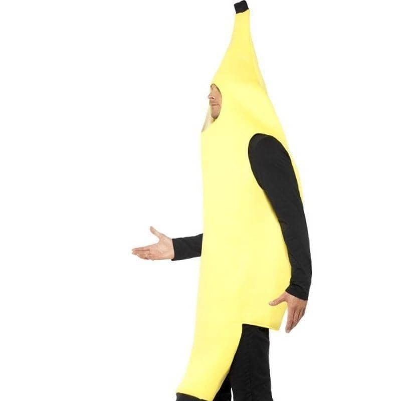 Costumes Australia Banana Costume Adult Yellow Jumpsuit_3