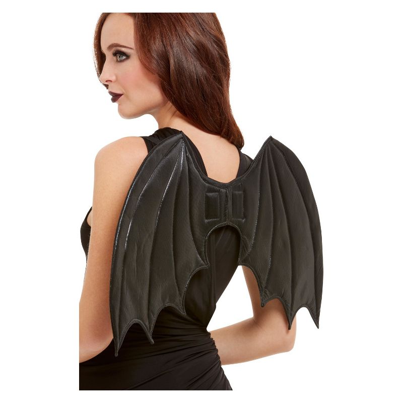 Costumes Australia Bat Wings Black Adult 50cm Costume Accessory_1