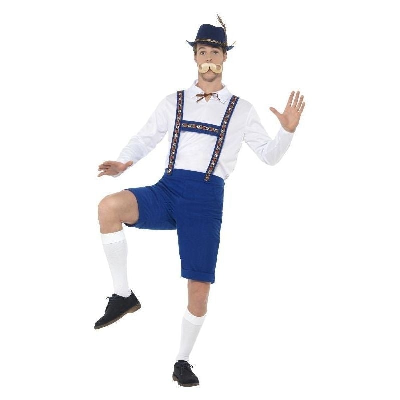 Costumes Australia Bavarian Costume Adult Blue_2