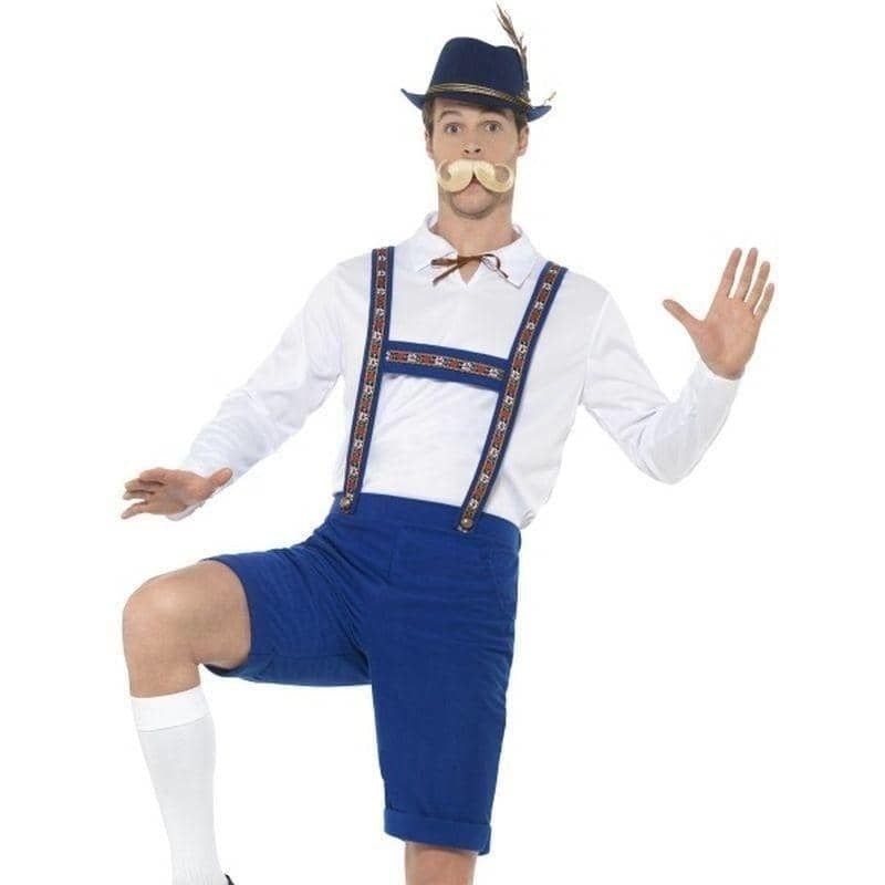 Costumes Australia Bavarian Costume Adult Blue_1