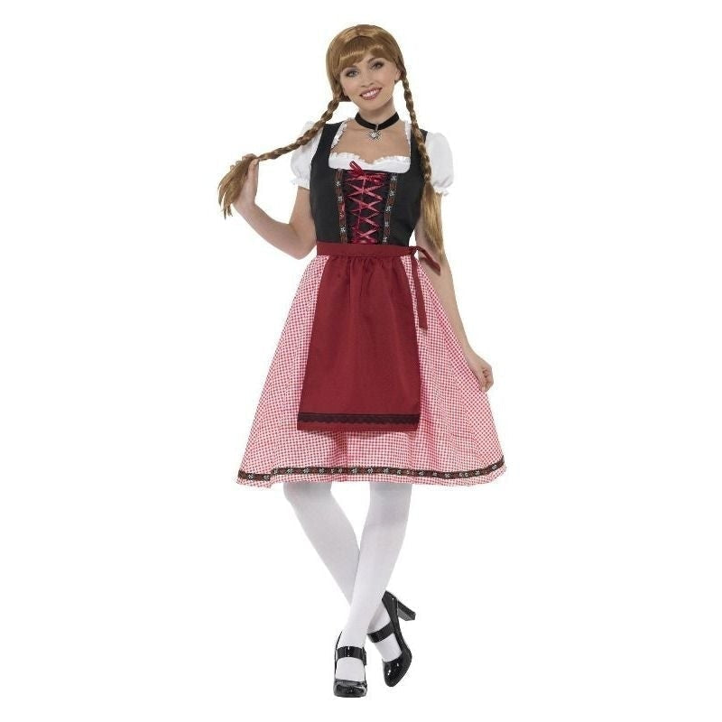 Costumes Australia Bavarian Tavern Maid Costume Adult Red Black_2