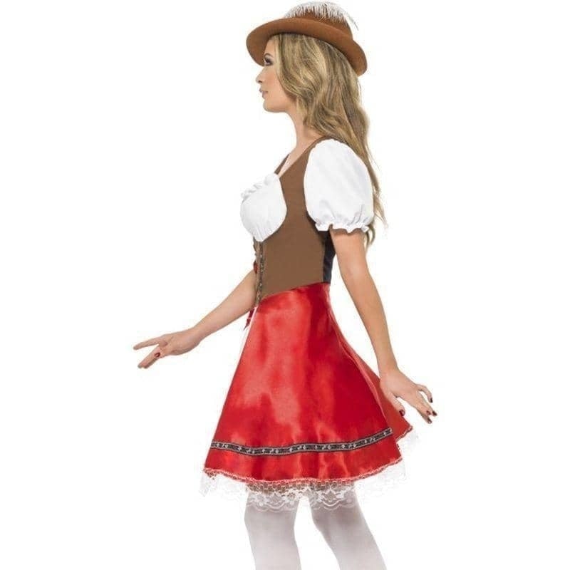 Costumes Australia Bavarian Wench Costume Adult Red White_3