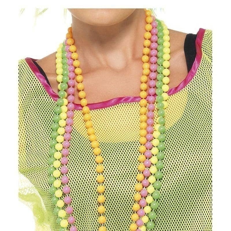 Costumes Australia Beads Fluorescent Adult 3 Assorted_1