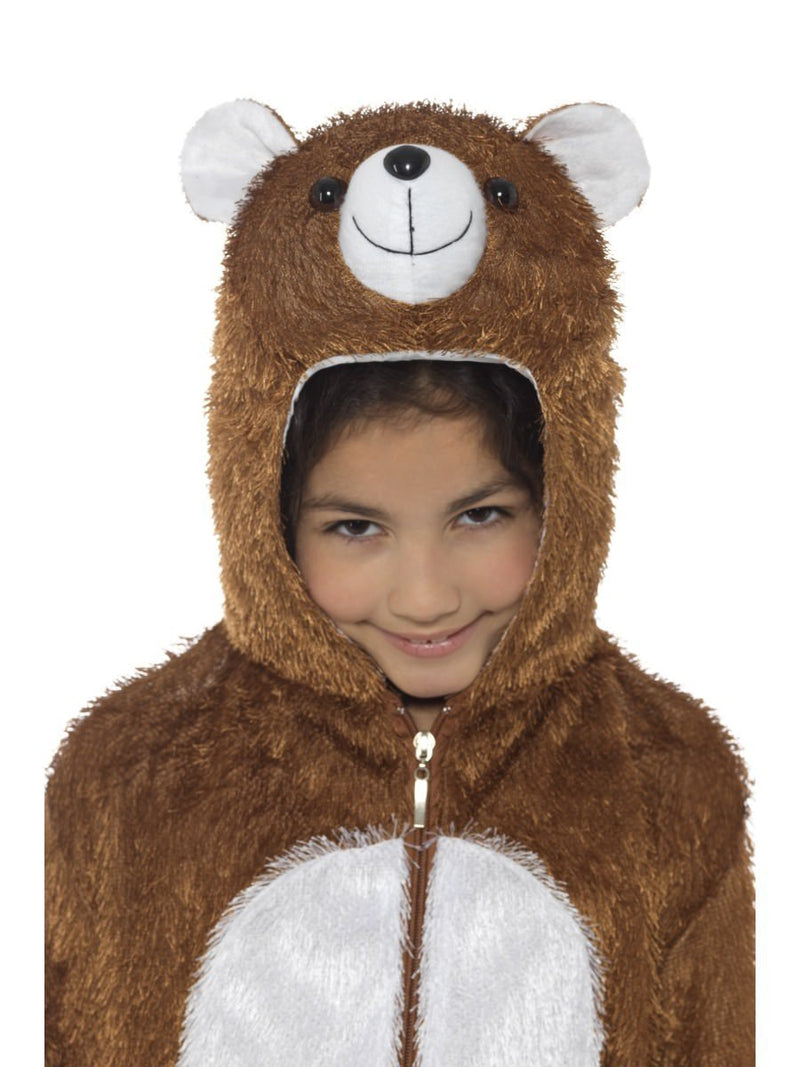 Costumes Australia Bear Costume Kids Brown Jumpsuit_2