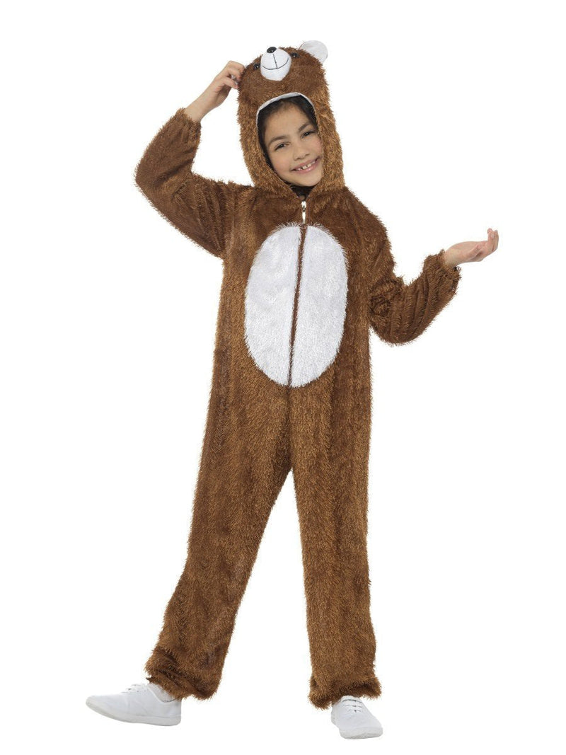 Costumes Australia Bear Costume Kids Brown Jumpsuit_3