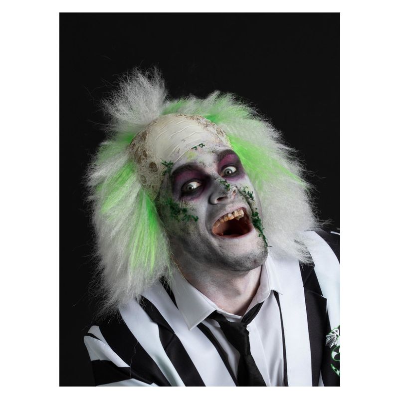 Costumes Australia Beetlejuice Wig Mens Bald Head_1