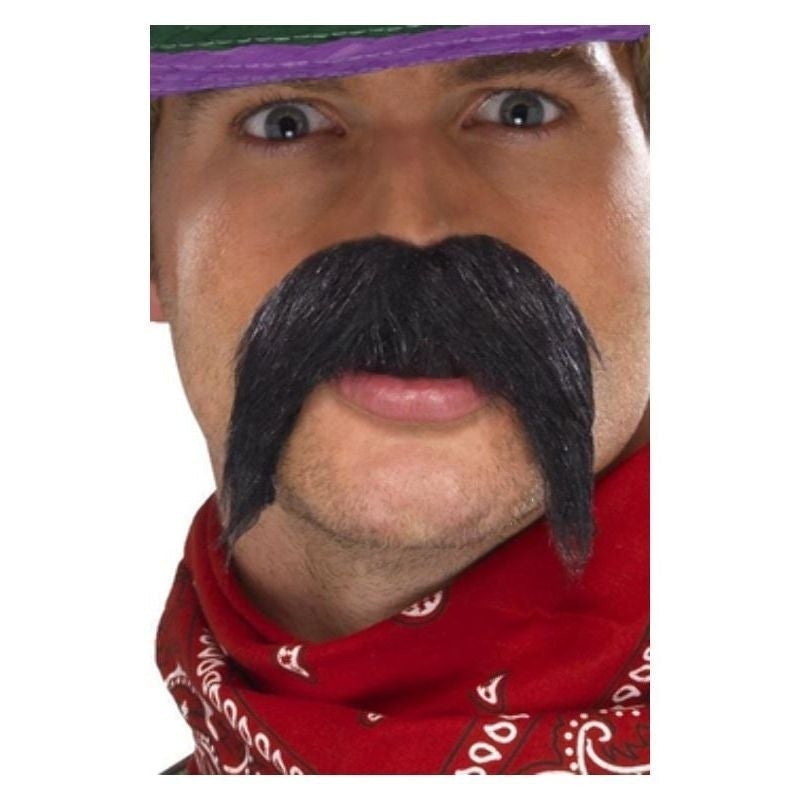 Costumes Australia Size Chart Big & Bushy Gringo Tash Adult Black