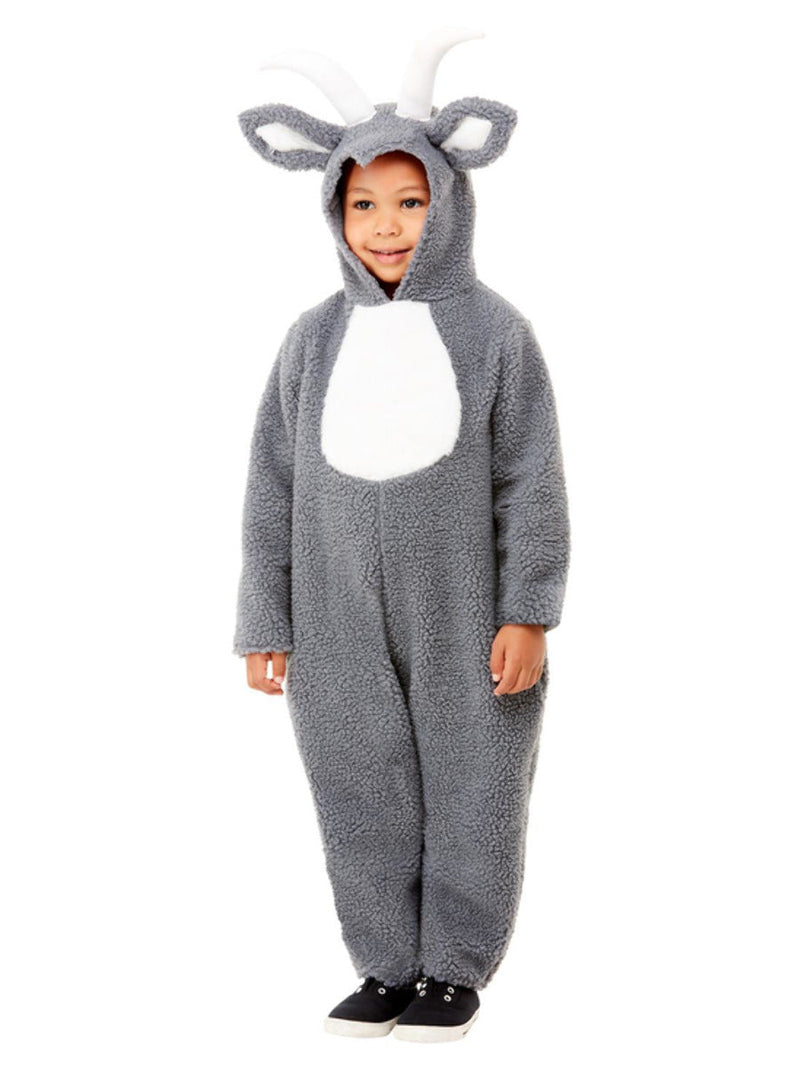 Costumes Australia Billy Goat Costume Toddler Jumpsuit Grey_2