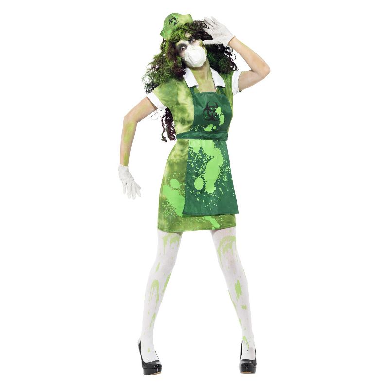 Costumes Australia Biohazard Female Costume Green Adult_1