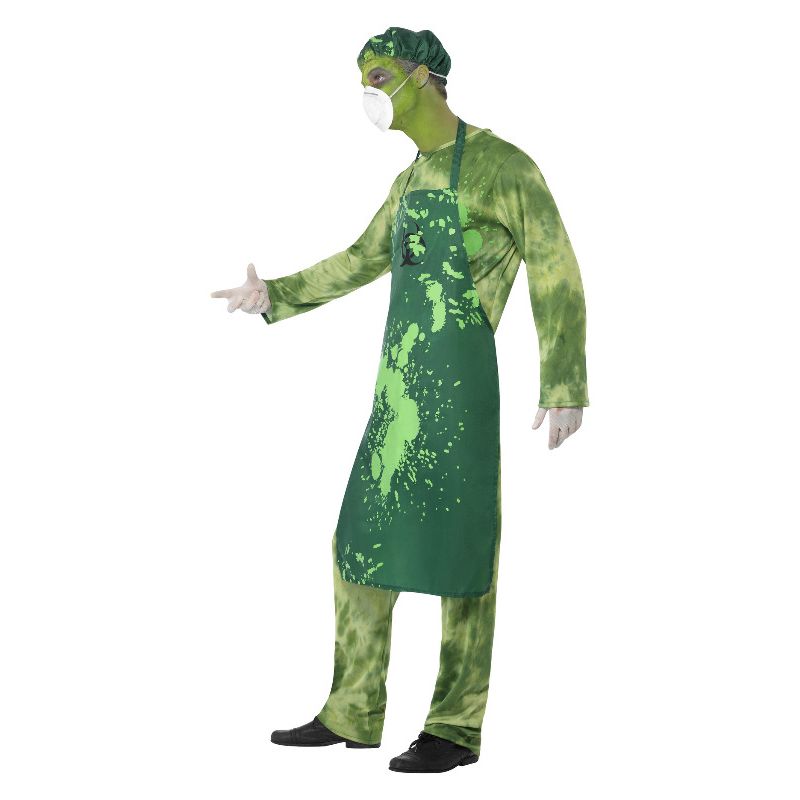 Costumes Australia Biohazard Male Costume Green Adult_3