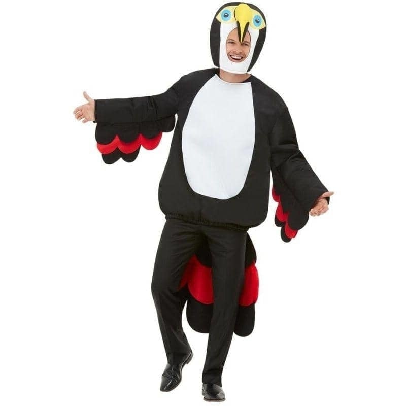 Costumes Australia Bird Of Paradise Toucan Costume Adult Black_1