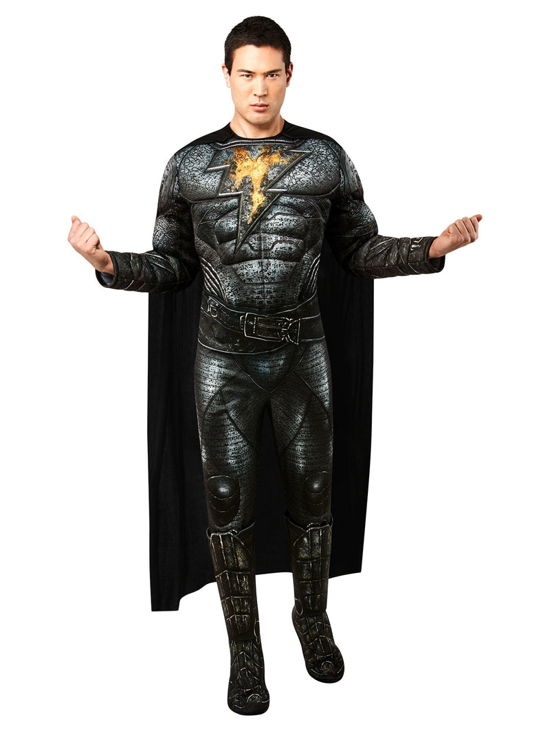 Costumes Australia Black Adam Deluxe Muscle Costume for Adults DC Comics_1