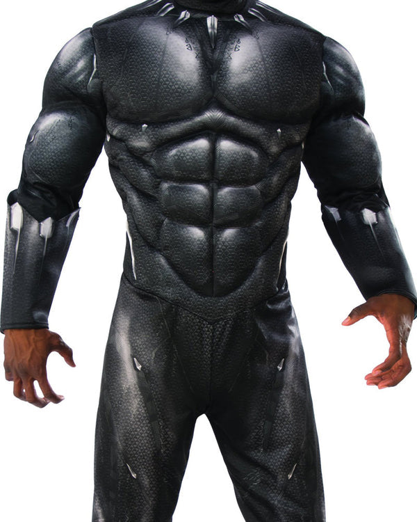 Costumes Australia Black Panther Deluxe Mens Muscle Padded Costume_3