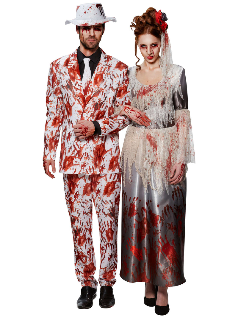 Costumes Australia Bloody Hands Dress Halloween Bride Costume_2