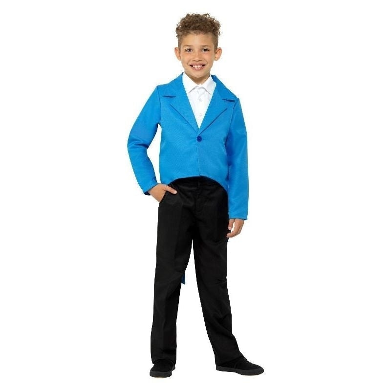 Costumes Australia Blue Tailcoat Kids Butler Costume_2