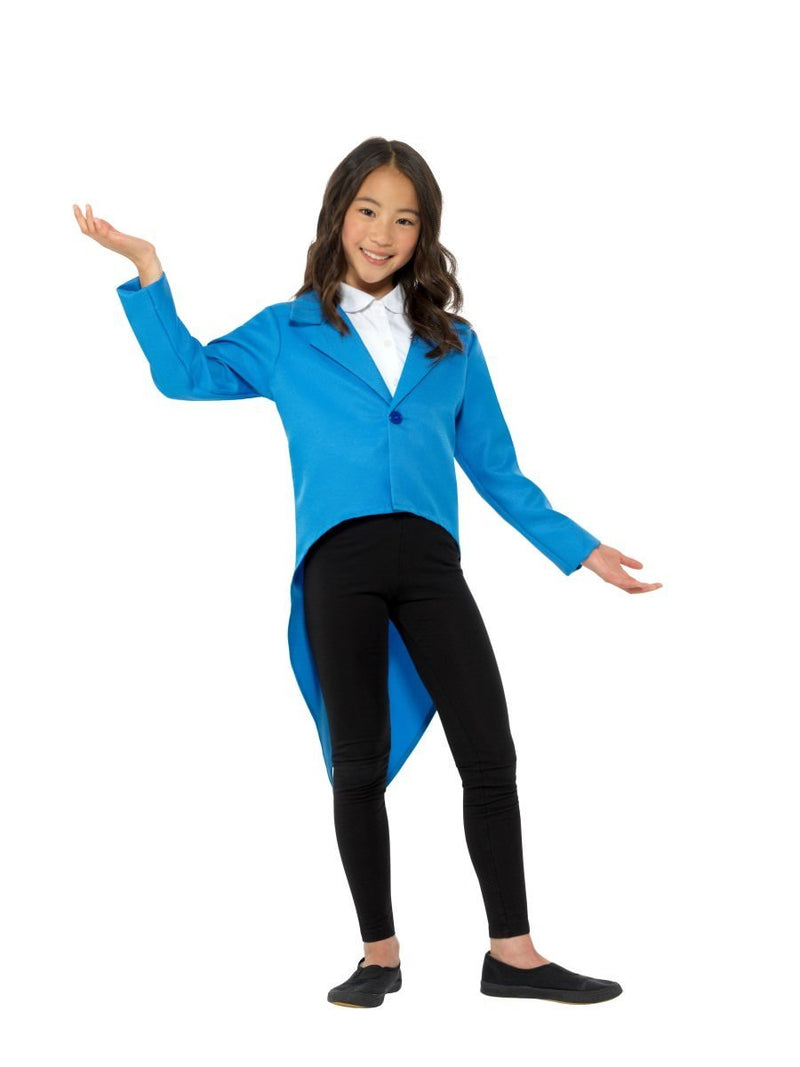 Costumes Australia Blue Tailcoat Kids Butler Costume_4