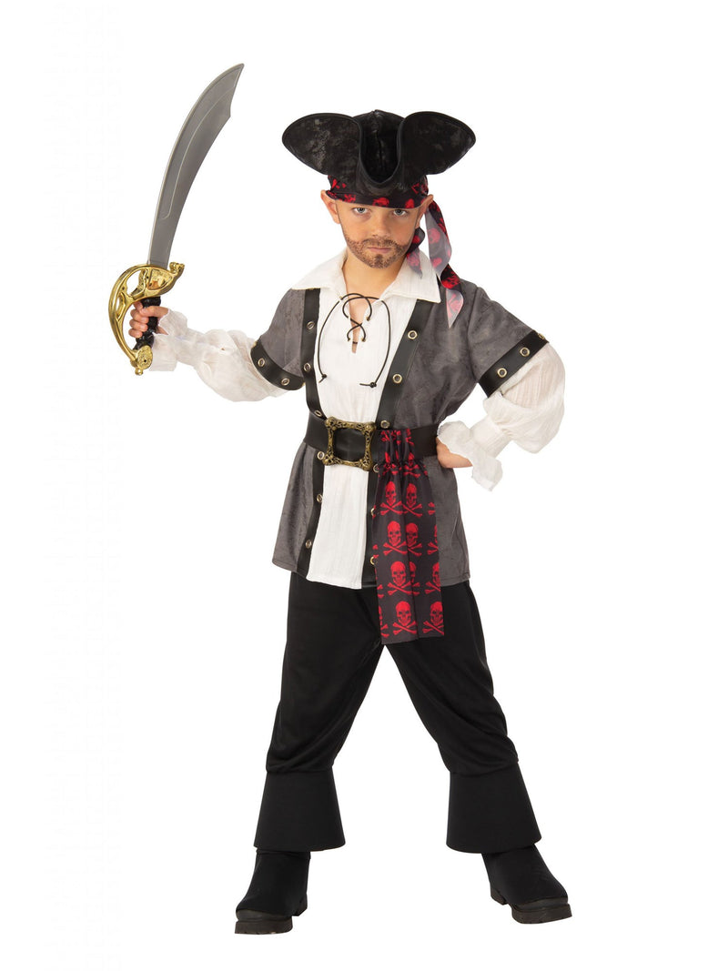 Costumes Australia Boy Pirate Costume Captain Jack Sparrow_1