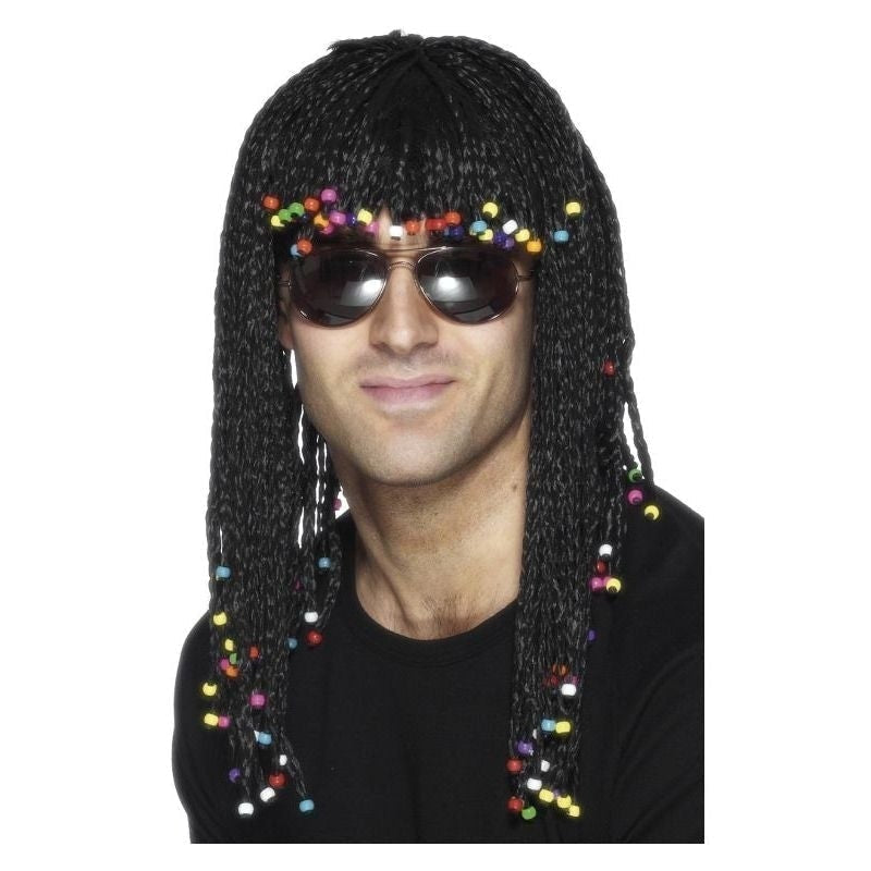 Costumes Australia Braided Wig Adult Black_2