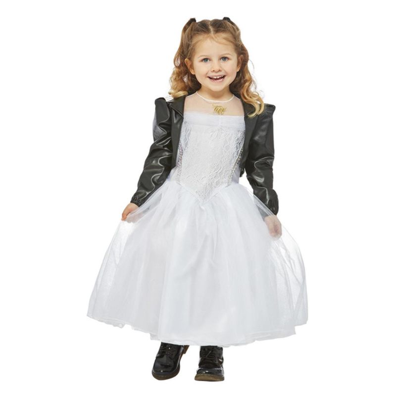 Costumes Australia Bride of Chucky Tiffany Costume Child Black White_1