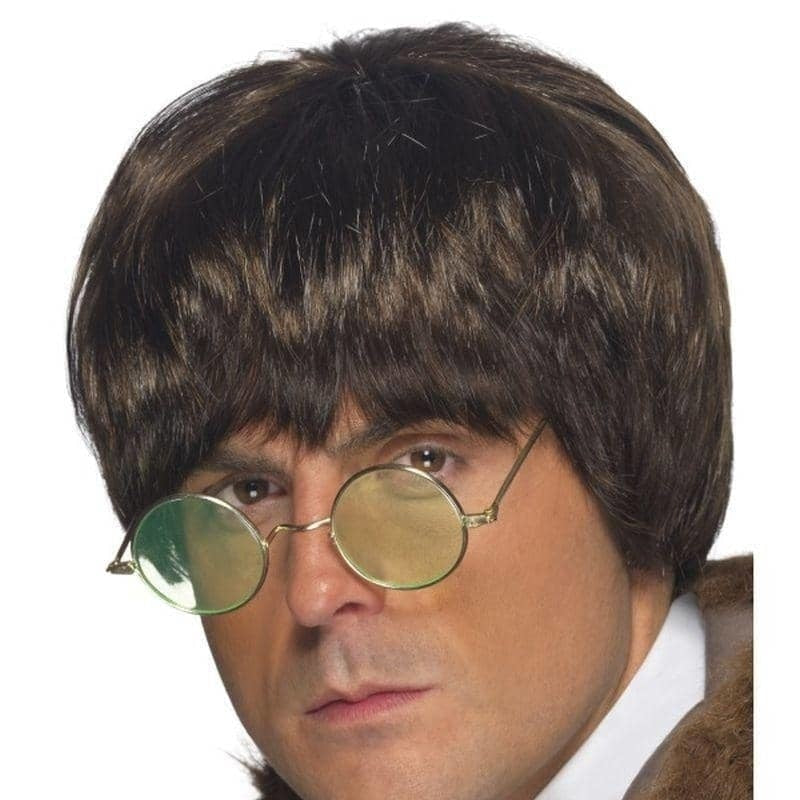 Costumes Australia Britpop Wig Adult Brown_1