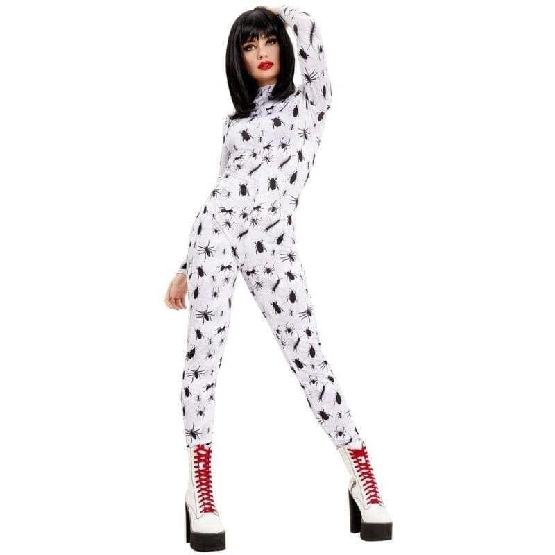 Costumes Australia Bugging Out Catsuit Adult White_1