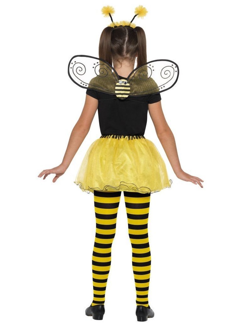 Costumes Australia Bumblebee Kit Child Black Yellow Tutu Wings Headband_2