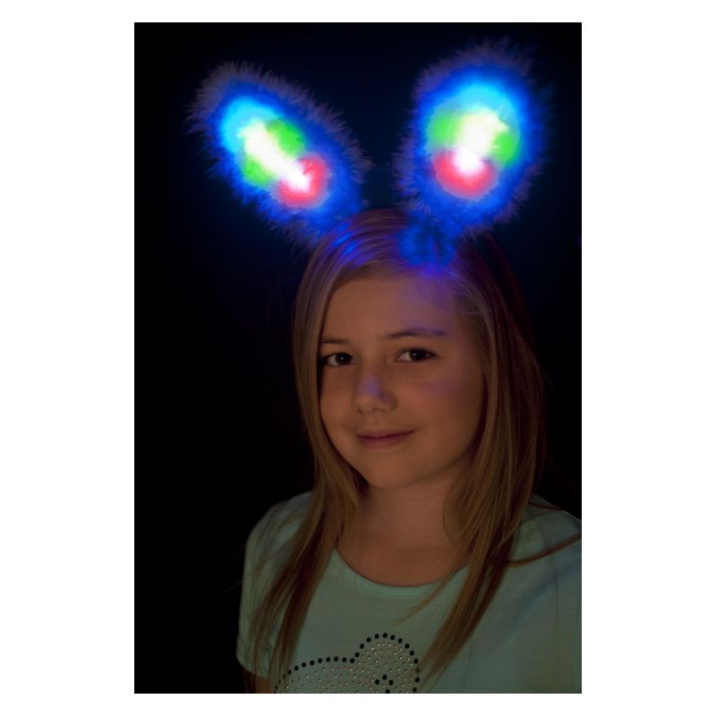 Costumes Australia Bunny Ears Blue Adult_1