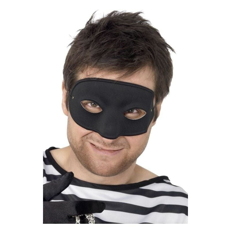 Costumes Australia Size Chart Burglar Eyemask Adult Black