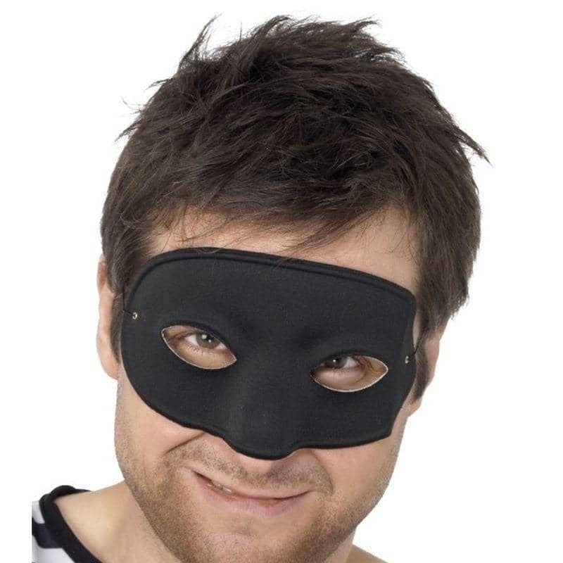 Costumes Australia Burglar Eyemask Adult Black_1