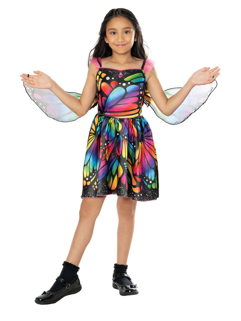 Costumes Australia Butterfly Dress for Girls with Wings_1