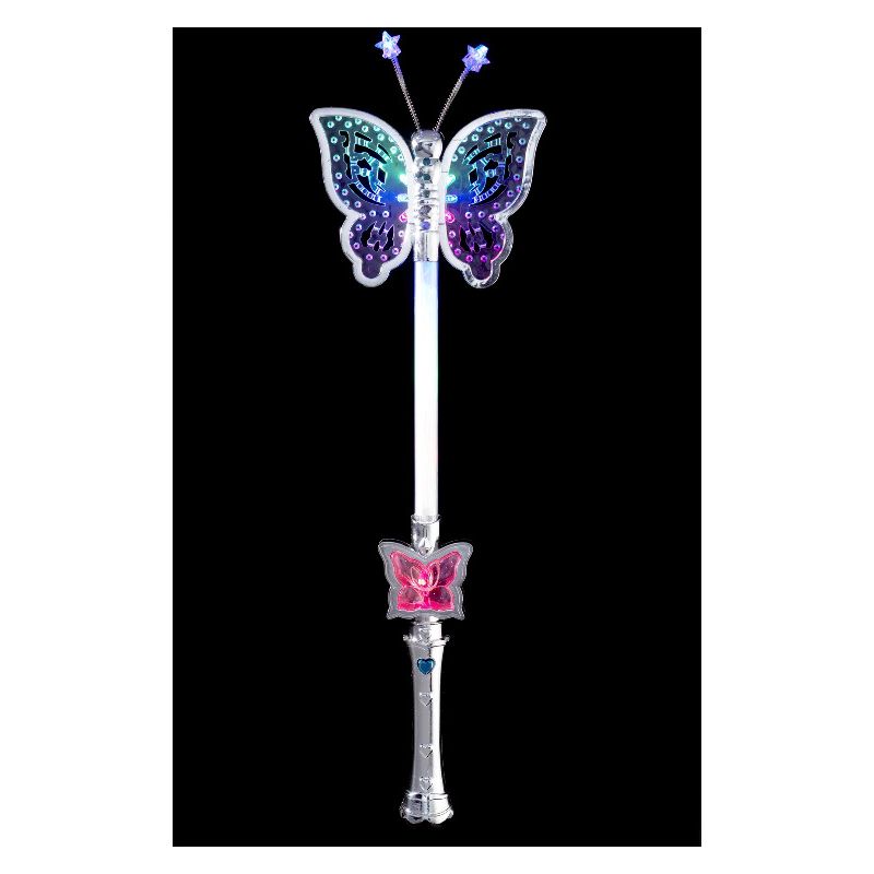 Costumes Australia Butterfly Wand Silver All_1