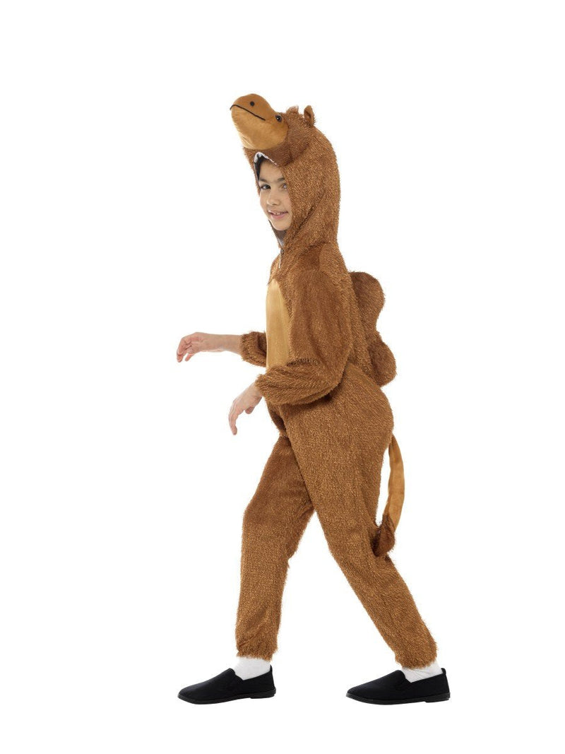 Costumes Australia Camel Costume Kids Brown Jumpsuit with Hood_3