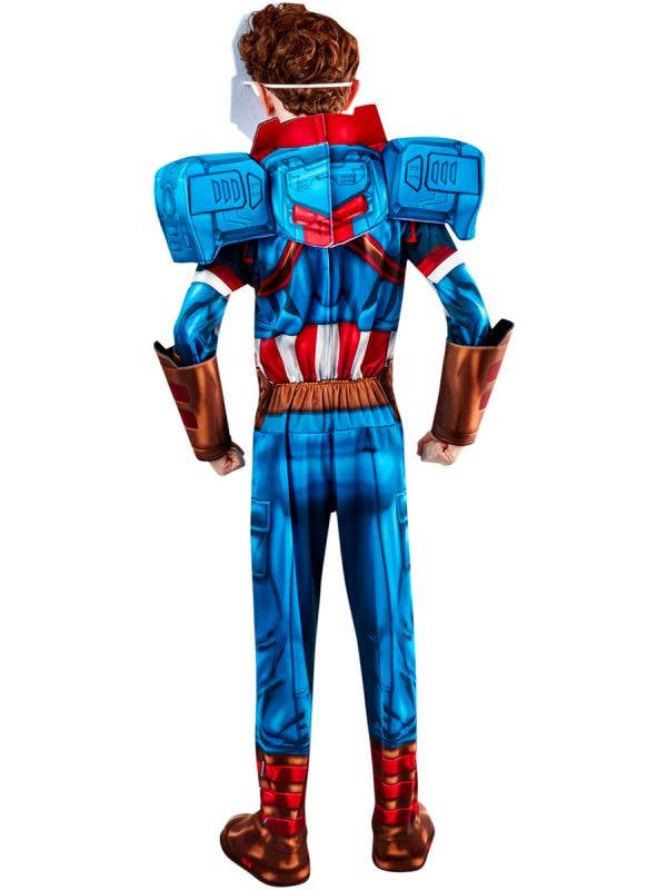 Costumes Australia Captain America Mech Strike Boys Costume_2