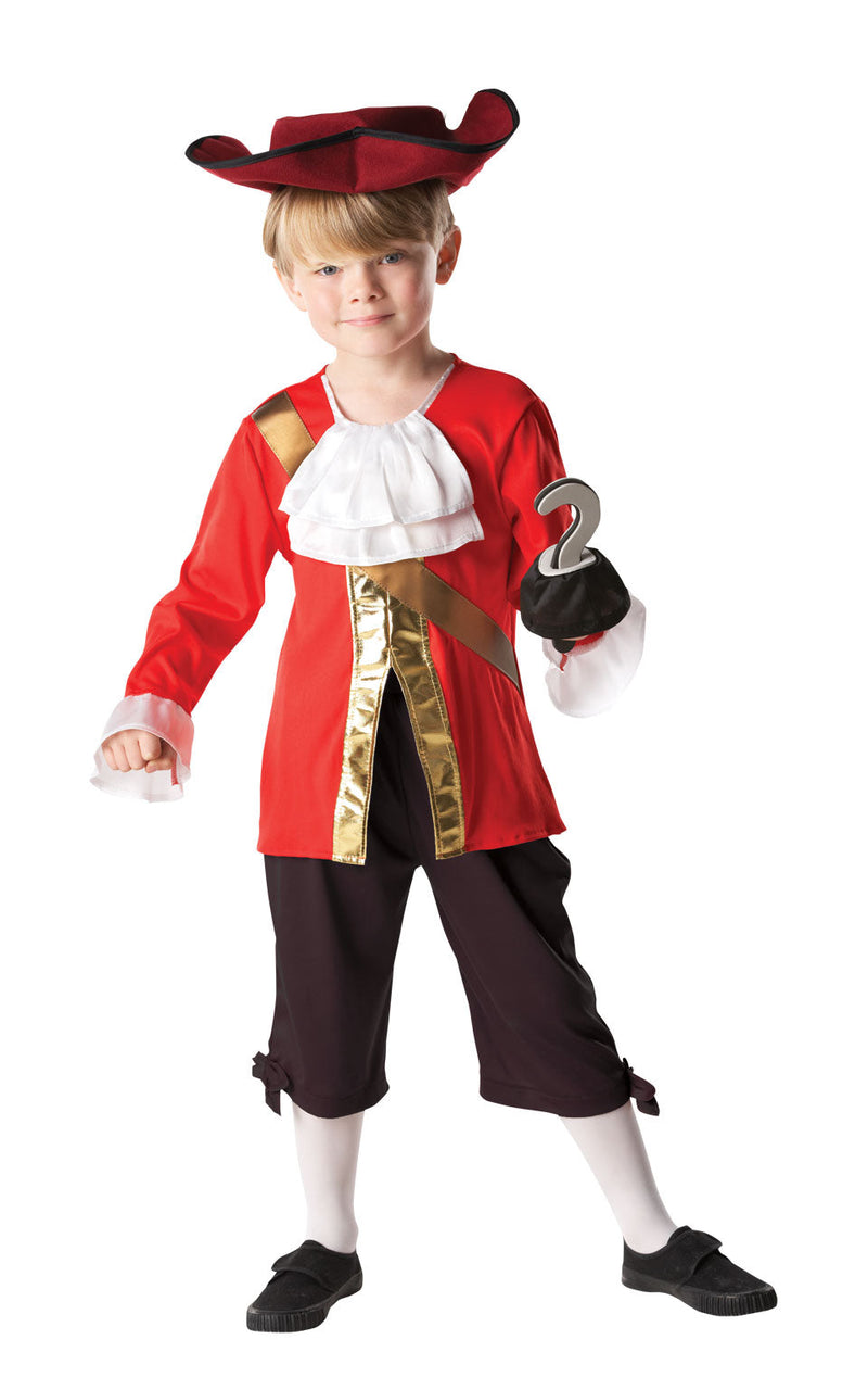 Costumes Australia Captain Hook Child Costume Boys Red_1