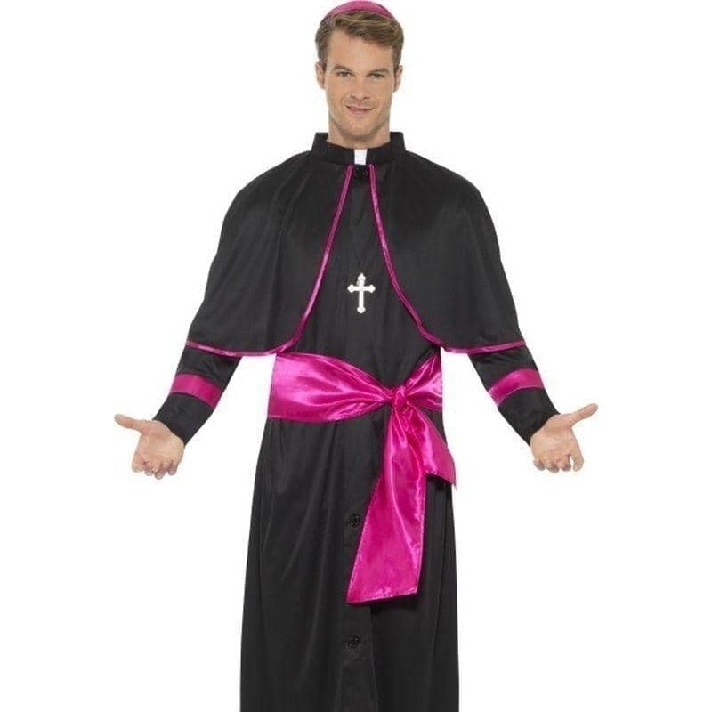 Costumes Australia Cardinal Costume Adult Black_1