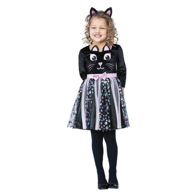 Costumes Australia Cat Costume Child Black Pink_1