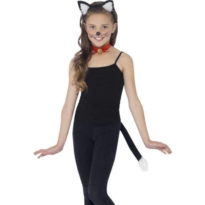 Costumes Australia Cat Kit Kids Black_1