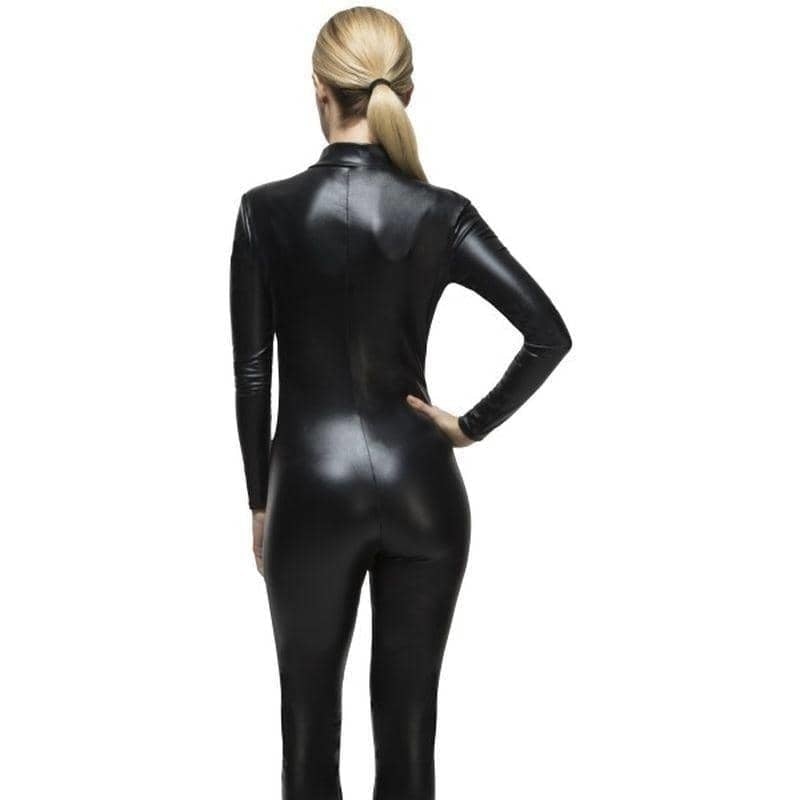 Costumes Australia Catsuit Miss Whiplash Costume Adult Black_2