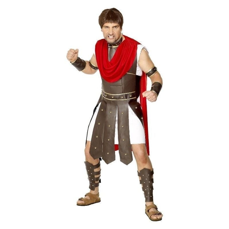 Costumes Australia Centurion Costume Adult Brown Red_3